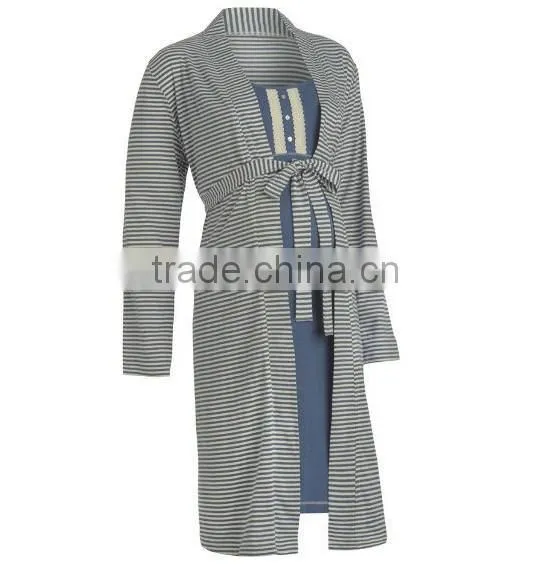 2014 epidemic going style and smart design organic maternity gown