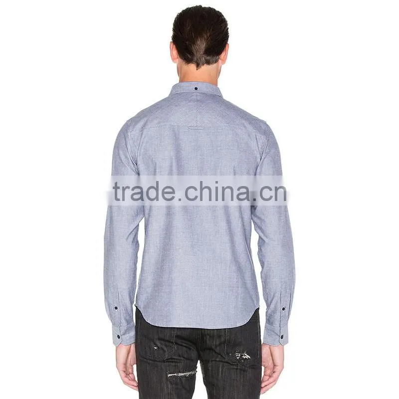 2016 Latest shirt designs for men new fashion mens shirts slim fit