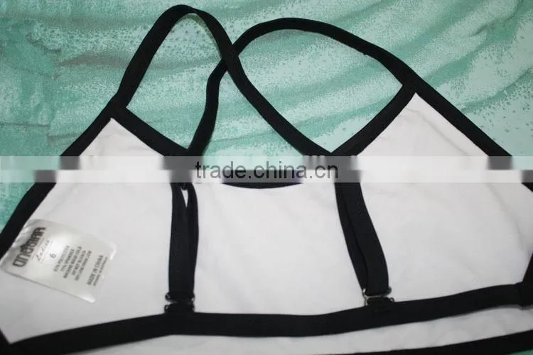 Hot sale womens swimwear custom design three-piece sexy bikini