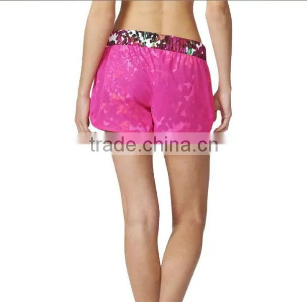 Custom Yoga Capri Pants Women Running Shorts Gym Wear For Women