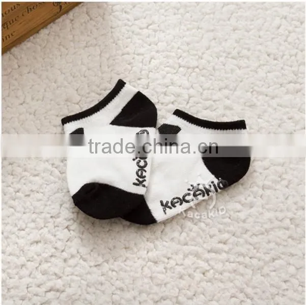 cute animal baby cotton socks, silicone print baby socks