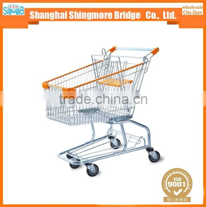 cheap wholesale high quality American style 180L shopping trolley