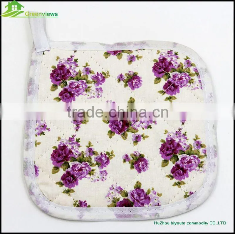 Promotional 100% Cotton Pot Holder for Kitchenware pot holder