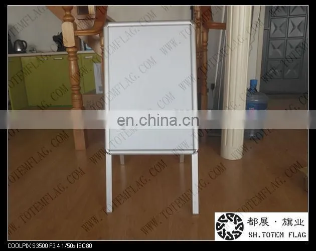 2015 Stand Up Single Or Double Sides Advertising Frame