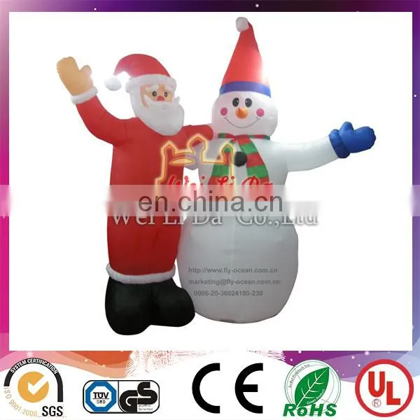 indoor inflatable santa