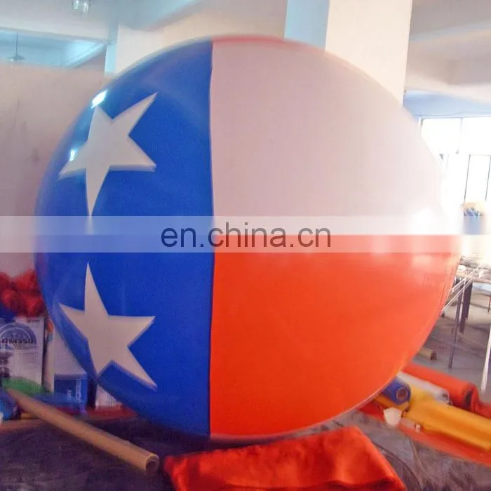 Attractive inflatable helium blimp advertising balloon