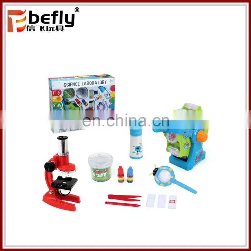 Hot sale natural scientific explorer toys with microscope