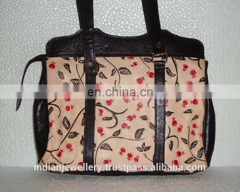 Pure leather handbags, ladies bags, real leather bag manufacturer Exporter