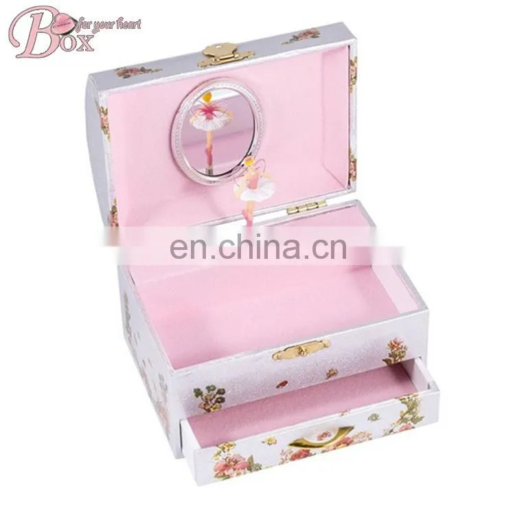 Girls Hot-sale Ballerina Music Jewelry Box