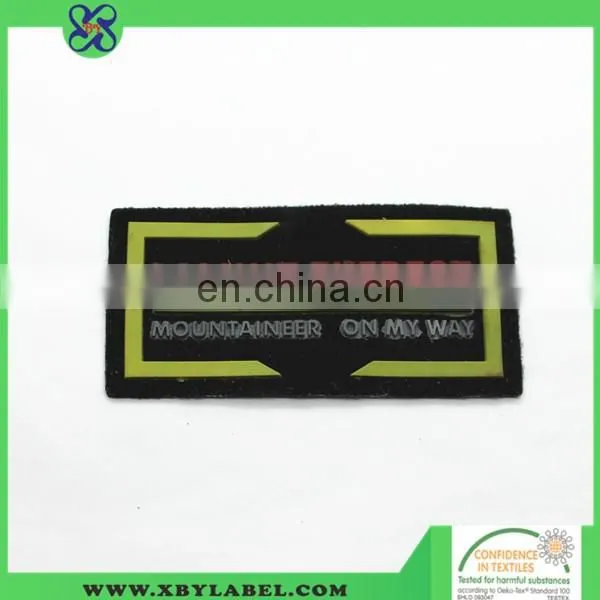Silicone heat transfer label / garment label