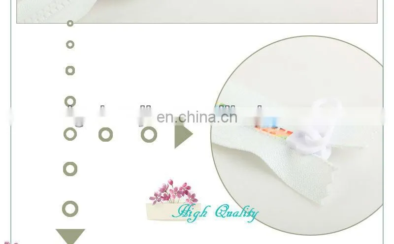 Durable rhinestone zipper