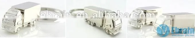 Custom Container Truck Key chain Metal