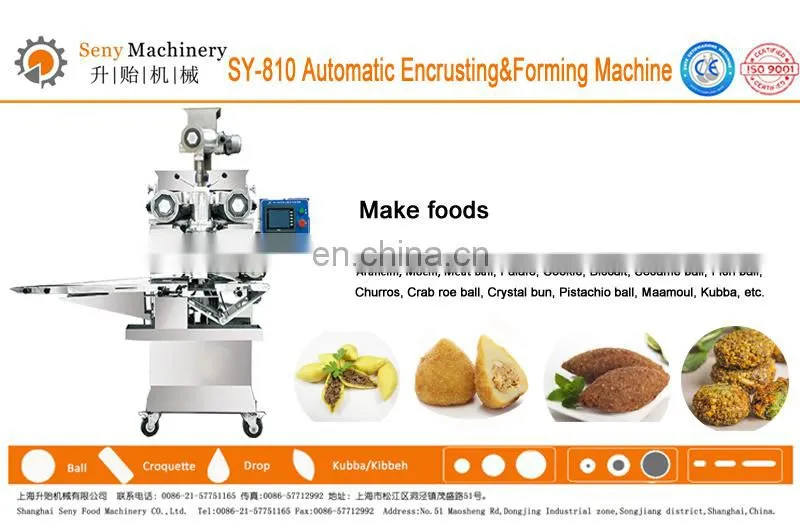 Automatic Commercial Coxinha Falafel Making Machine