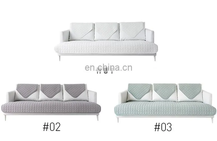 New Arrival High Quality 100% cotton Sofa Furniture Cover Cool Summer Use Latex Sofa Cover Protector