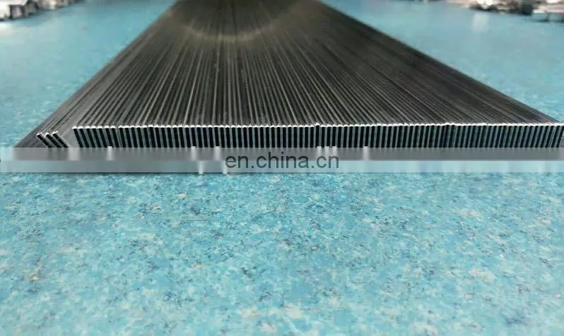 Extruded 6061 7075 Aluminum Alloy Harmonica Tube for radiator