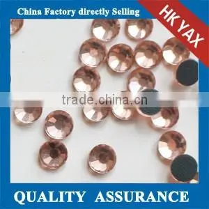 0305L Samples free!!China manufacturer 5mm 20SS 1440pcs fuchsia diamonds flat back not hot fix rhinestones for Nail Art