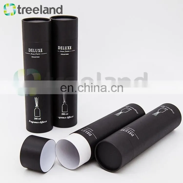 Paper Cylinder Box 3 Pieces Telescopic Cardboard Tube Packaging for perfume
