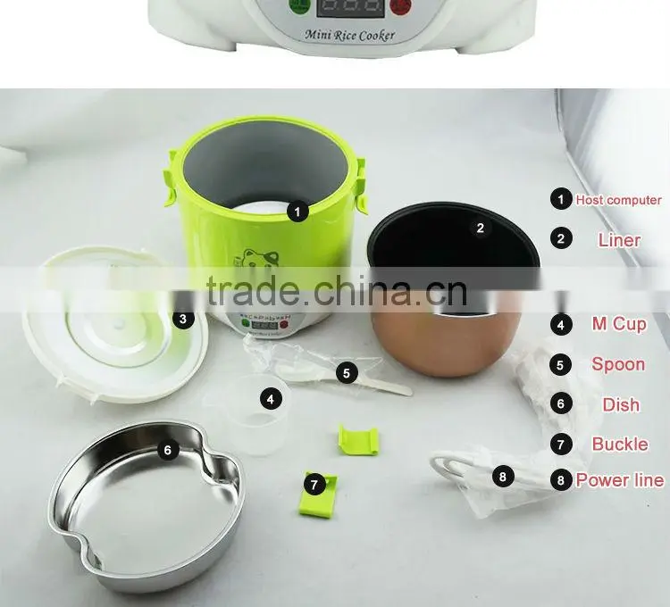 Chinese Semi-automatic Pink Rice Cooker