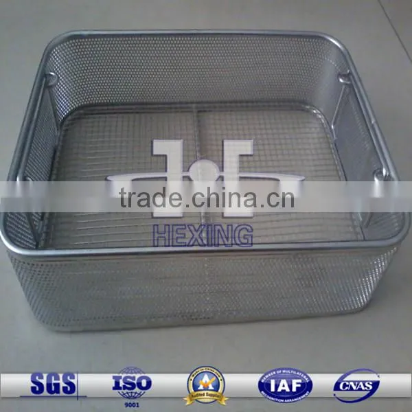 Metal Disinfection Basket for Medical Use