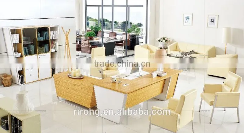 Modern stylish commercial office leather sofa