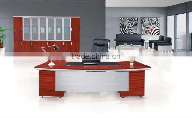 2015# executive office desk office large modern table office furniture A-311
