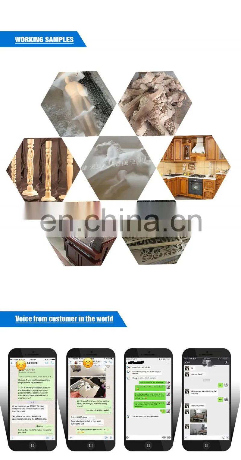 4 Axis CNC Router 180 Swing Degree Rotary Wood Chairs 3D Model Making For 3D People Carving CNC Machine