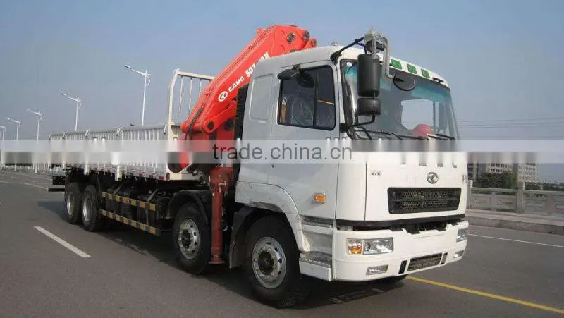 CAMC truck Tri-axles 40000-45000L fuel tanker trailer for sale
