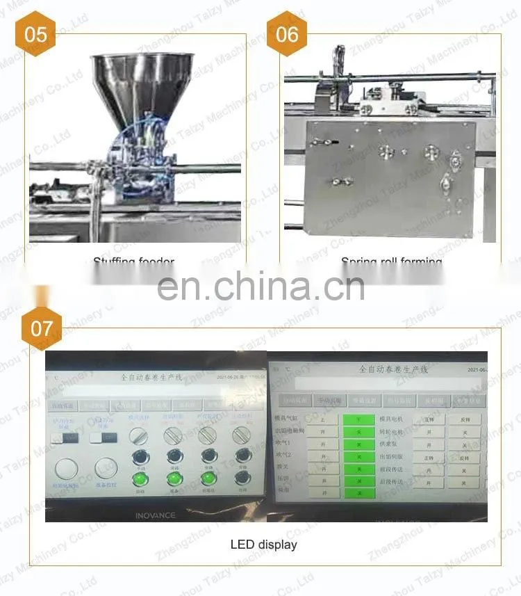 Spring Roll Skin Maker Crepe Lumpia Rolling Machine Small Spring Roll Machine