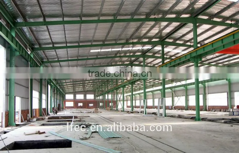 Anti-rust paint steel structure space grid workshop