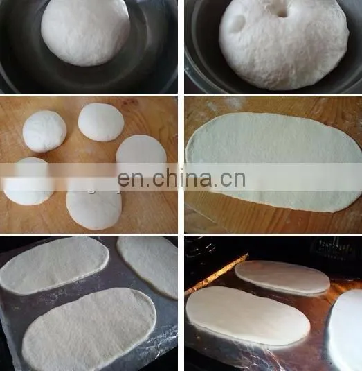 Commercial Automatic Pita Tortilla Bread Production Line
