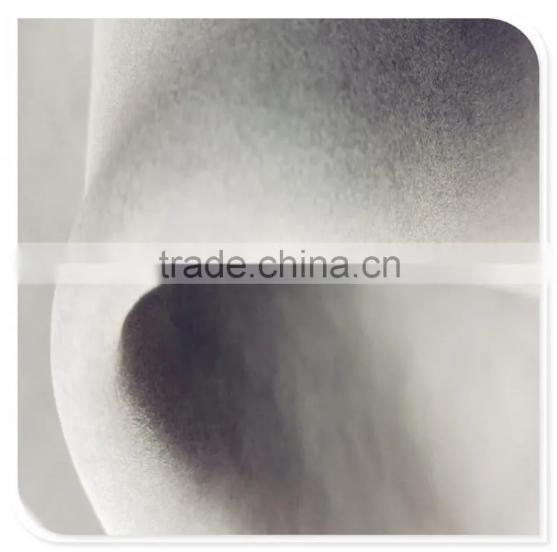 Genuine finish nubuck leather for saddle leather