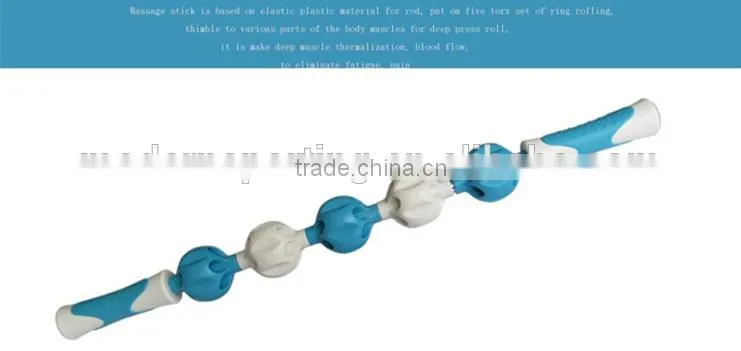 New acupressure products plastic massage muscle roller sticks wholesale