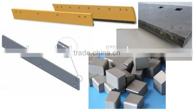 Snow plow blade insert tungsten carbide insert in various grade and type