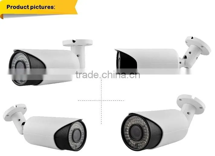 Metal housing OSD Menu 2.0MP Anolog HD TVI Sony 322 COMS Color IR Bullet proof tvi CCTV Camera