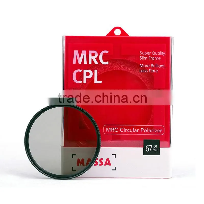 Massa 77mm Ultra Slim MRC CPL Camera Filter.
