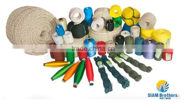 Professionally produce 3 strands pp / polypropylene braided rope diameter 3.0MM - 60.0MM