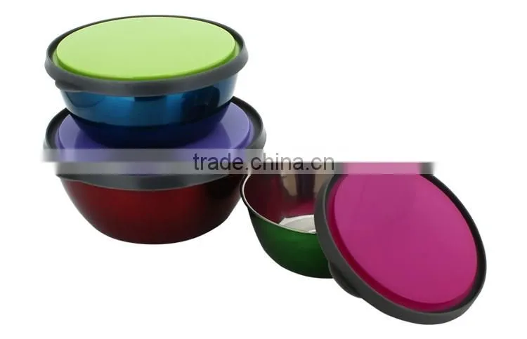 china tableware factory food garde lock and lock stainless steel baby food container with silicone lid