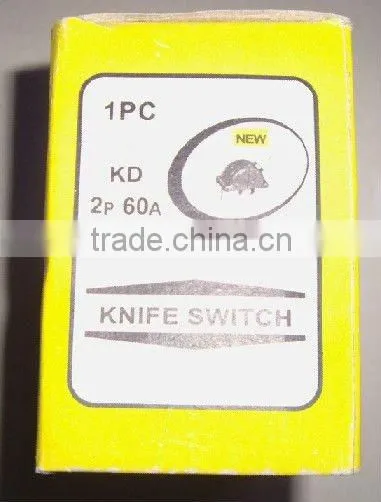 knife switch double thrown 2 pole 60A 30A 20A 100A 200A