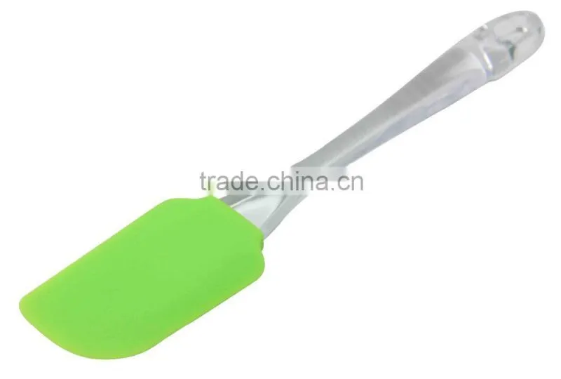 COLORFUL FIT FDA STANDARD SILICONE & PS SPATULA WITH DISPLAY BOX