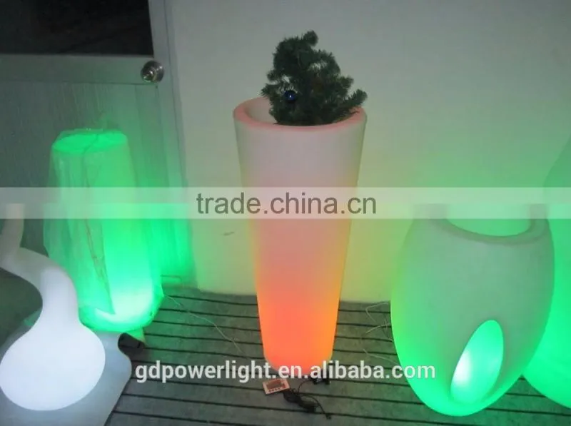 Led Flower pot with remote control YXF-3890A1