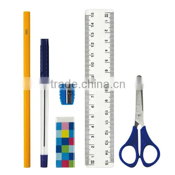 4 Colors Wholesale Stationery Set Teenager Waterproof Pencil Case