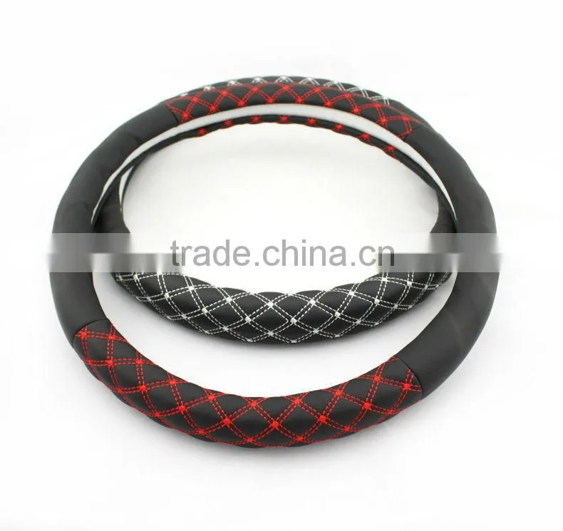 pu glow in the dark swift car steering wheel cover