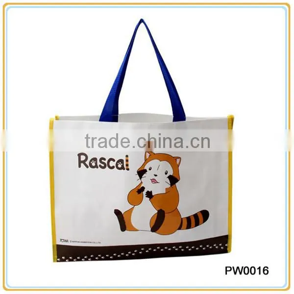 Matt/Glossy Laminated PP Woven Bag For Shopping