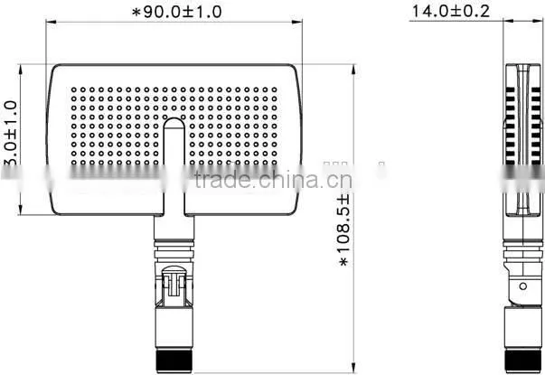 Whole sale !! 2.4Ghz high gain 7dbi Module Antenna with RP SMA connector for RC model XJT, DJT