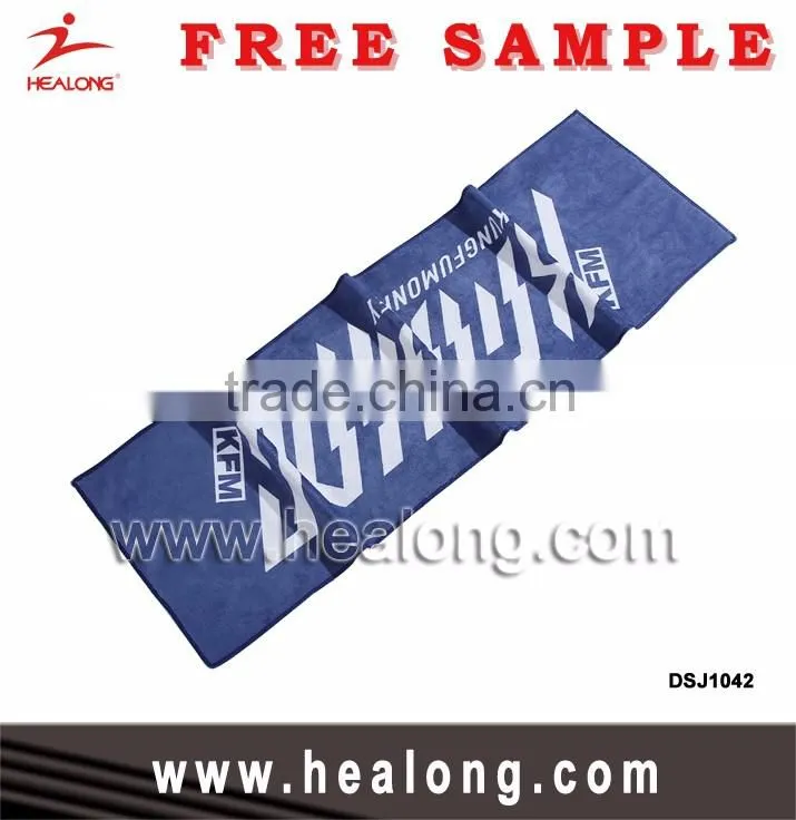 Healong Sublimation Customized Microfiber Towel Hand Towel Gym Yoga Sports Car Wash Hotel Bath Beach Towel Design
