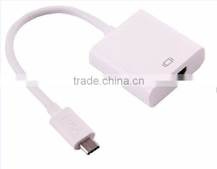 high speed 3.0 usb type c to HDMI cable male to female converter for computer