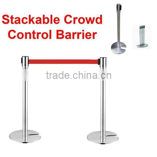 Modern Queue Line Stands with U Shape Base