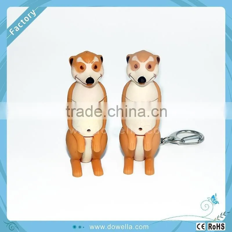 pvc mini fox cartoon keychain,mini cartoon fox shape toy keychain,cute plastic key chain
