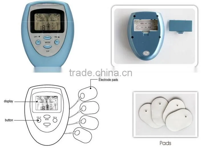 Mini smart digital therapy massager slipper