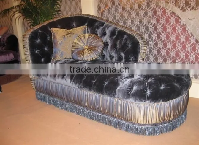 Luxury big upholstery chaise for sale A007